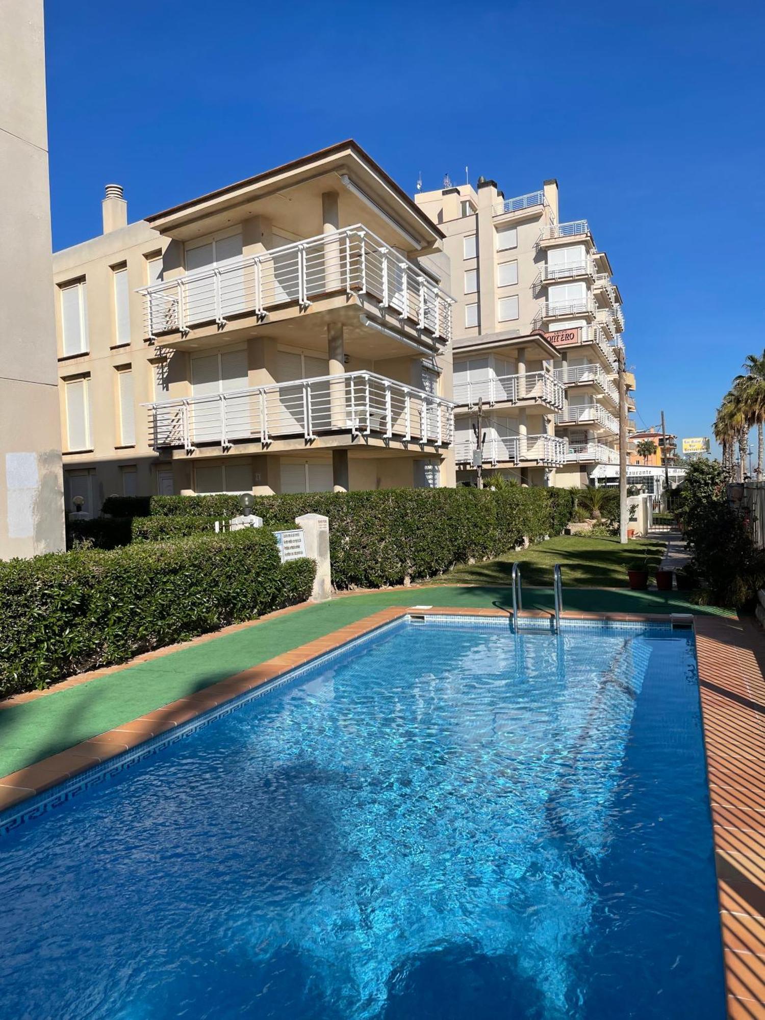 Alpen 1 - Cala Josep I 1Era Linea Apartamento Peñíscola Exterior foto