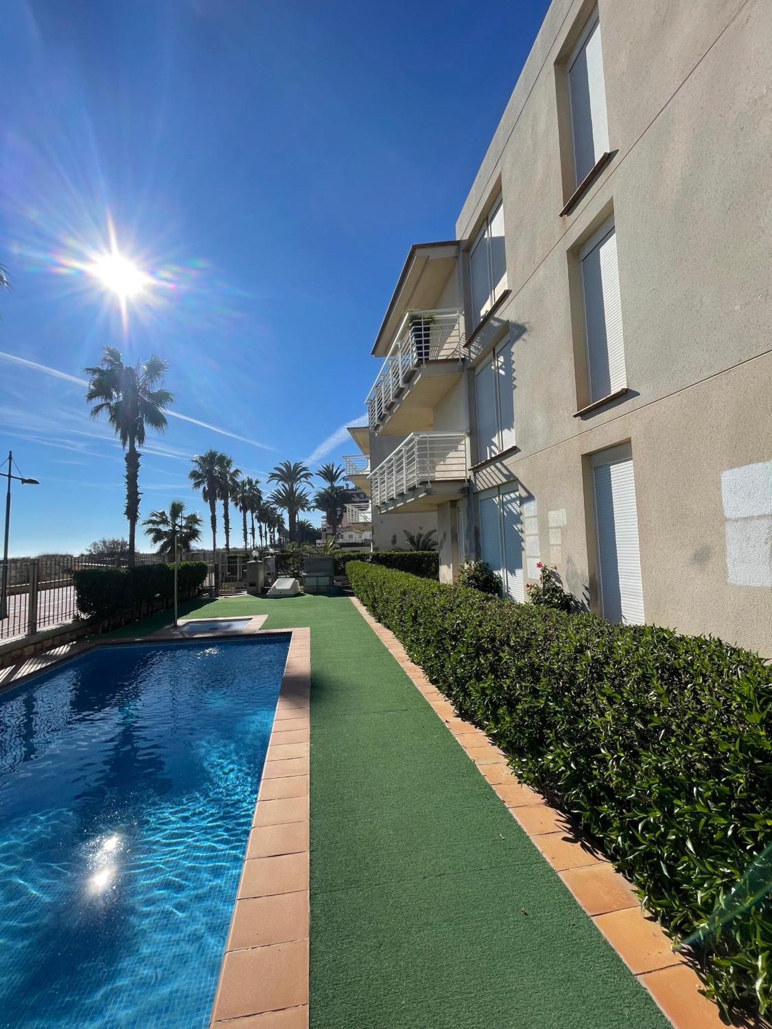 Alpen 1 - Cala Josep I 1Era Linea Apartamento Peñíscola Exterior foto